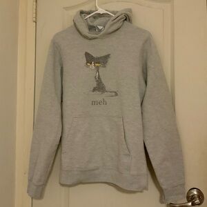 Cute Grey Meh Hoodie